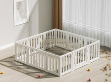 *Pre-Order June 12 shipout* 12-Panel Lagom Playpen with FREE 2 sets Mix and Match Mats (Gray)