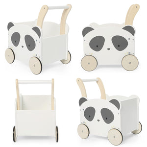 Panda 2-in-1 Push Trolley and Wagon