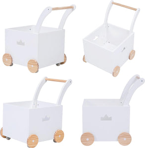 Crown 2-in-1 Push Trolley and Wagon