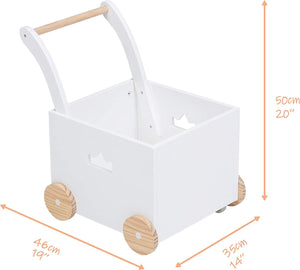 Crown 2-in-1 Push Trolley and Wagon