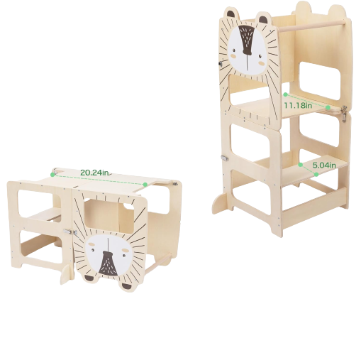 Little Helper: Lion Tower Step Stool