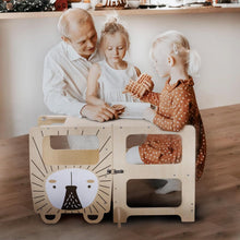 Little Helper: Lion Tower Step Stool