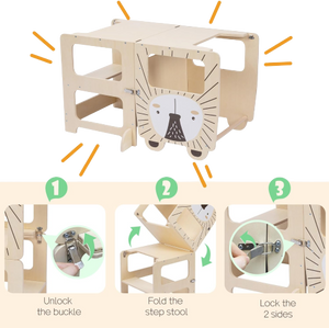 Little Helper: Lion Tower Step Stool