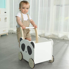 Panda 2-in-1 Push Trolley and Wagon