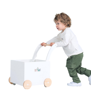 Crown 2-in-1 Push Trolley and Wagon