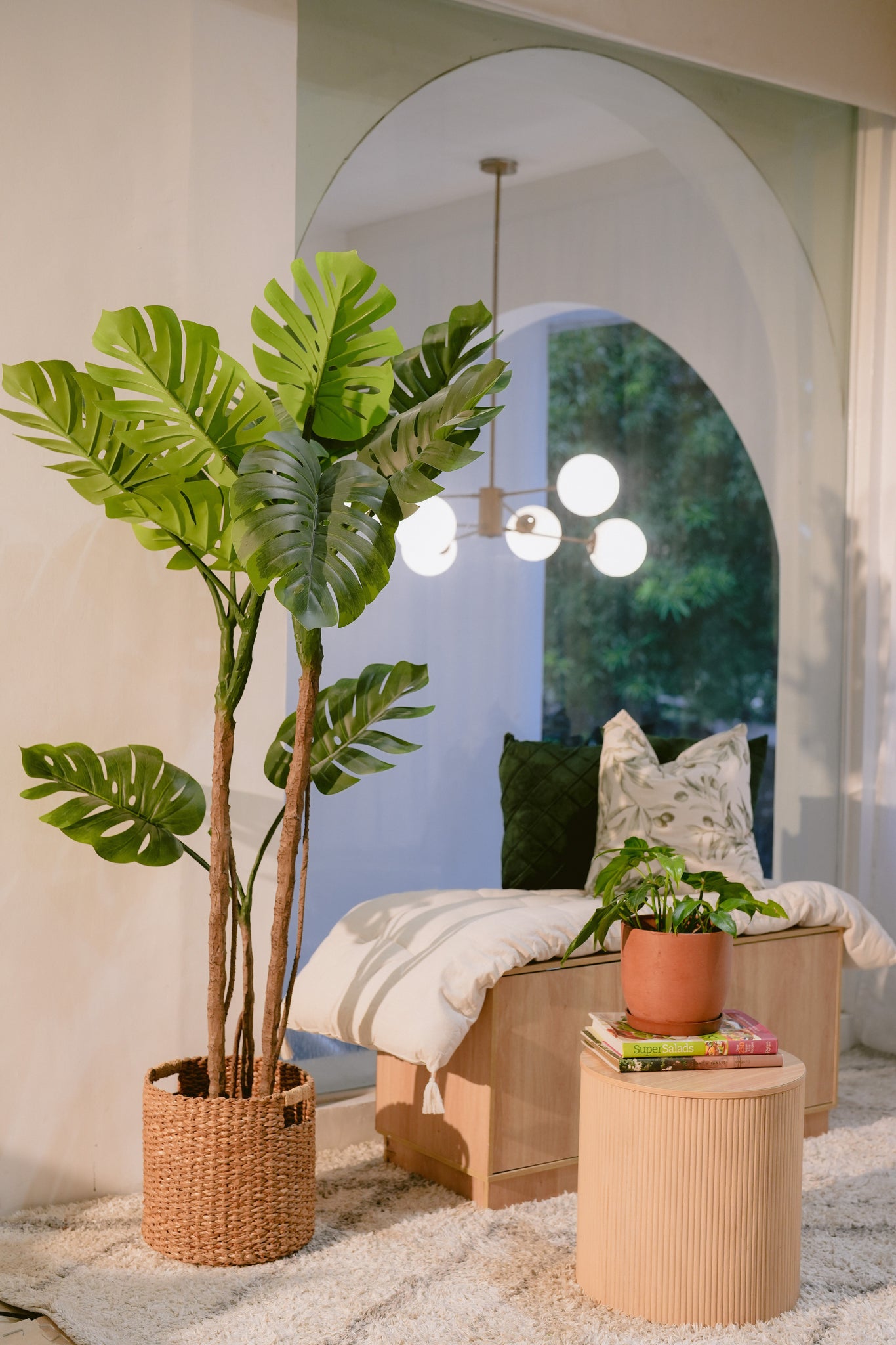 monstera artificial plant Bonjour Monstera Artificial Plant Faux Tree 180cm – Bonjour Baby