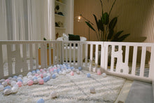 *Pre-Order June 12 shipout* 12-Panel Lagom Playpen with FREE 2 sets Mix and Match Mats (Gray)
