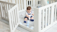 *Pre-Order June 12 shipout* 12-Panel Lagom Playpen with FREE 2 sets Mix and Match Mats (Gray)