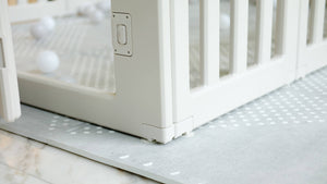 Bundle: 12-Panel Lagom Square Playpen & 2 XL Luxe Playmat