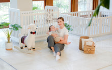 Adjustable Height Convertible Crib