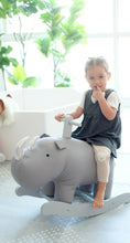 Rhinoceros Wooden Rocker   *WEBSITE EXCLUSIVE*