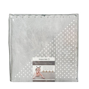 XL Luxe Playmat Stonewash Grey