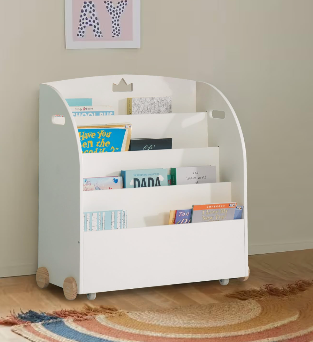 Baby clearance book rack