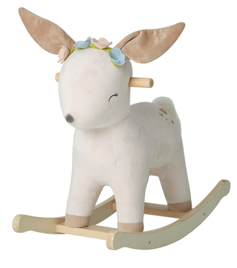 Deer Wooden Rocker (Girl)    *WEBSITE EXCLUSIVE*