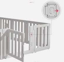 12-Panel Lagom Playpen with Door