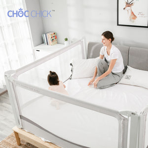 Bundle: 2 Extra Tall Bed Rails (200cm) + 1 Extra Tall Bed Rail (180cm) + 2 Bed Rail Connectors