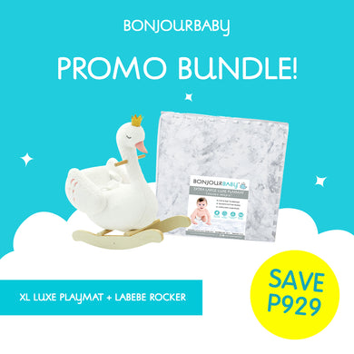 Bundle: XL Luxe Playmat & Labebe Rocker