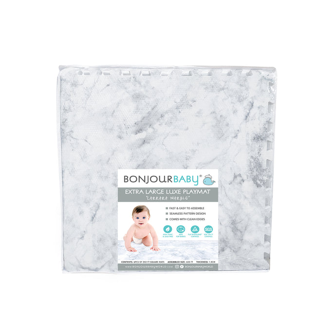 XL Luxe Playmat (Carrara Marble)