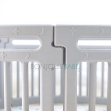 |Bodega Sale| 8-pc Circular Playpen Gray + 2 FREE straight extension panels gray