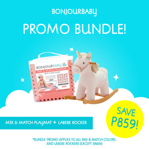 Bundle: Mix & Match Playmat & Labebe Rocker