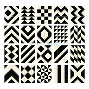 Mix and Match Playmat (Black)