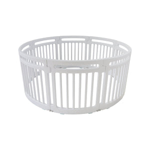 |Bodega Sale| 8-pc Circular Playpen Gray + 2 FREE straight extension panels gray