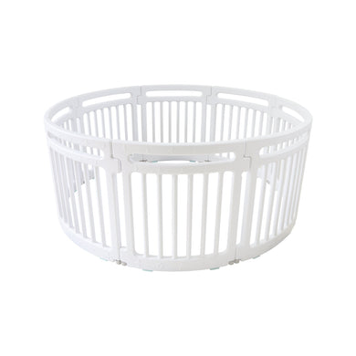 |Bodega Sale| Discounted Circular Playpen White Display Model