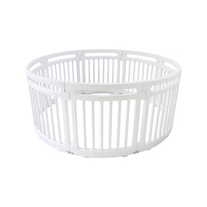 |Bodega Sale| Discounted Circular Playpen White Display Model